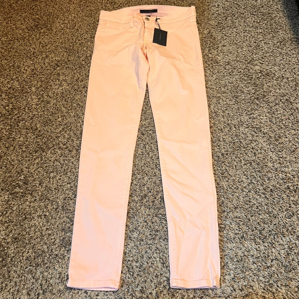 FLYING MONKEY Women Pink Skinny Jeans Size 27 Made in USA Casual Wear